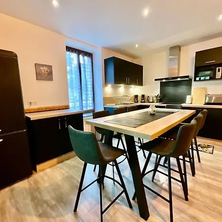 בית נופש Des Randonneurs, Jardin & Bbq Et Borne Ve *